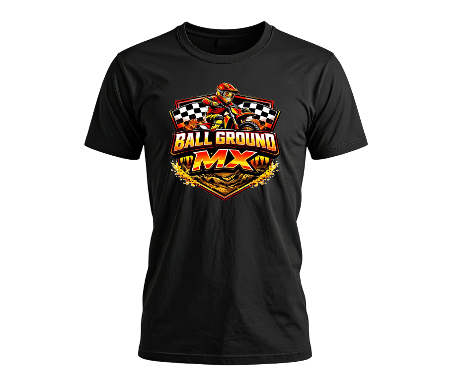 Ball Ground MX shirts- Front ONLY